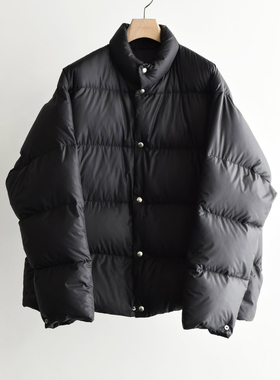 【代购】COMOLI 25aw Down jacket 定番轻量尼龙短款羽绒服