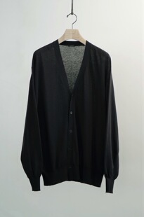26ss 棉线V领针织开衫 COMOLI neck cardigan 代购 Cotton