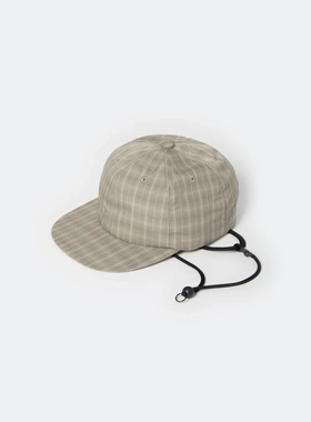 【代购】DAIWA PIER39 26ss 6P Cap 轻薄格纹户外六片帽