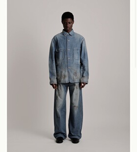 26ss 夹克 TAIGATAKAHASHI jacket 做旧工装 Coverall 代购