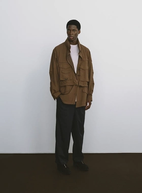 【代购】DAIWA PIER39 26ss Mil field 2way jacket 军工多袋夹克