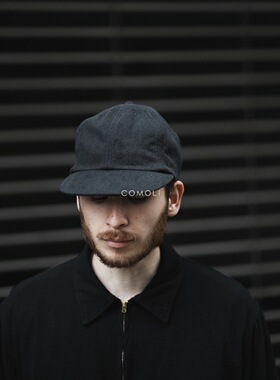 【代购】COMOLI 26ss Slik nep cao 定番真丝起毛软顶鸭舌帽