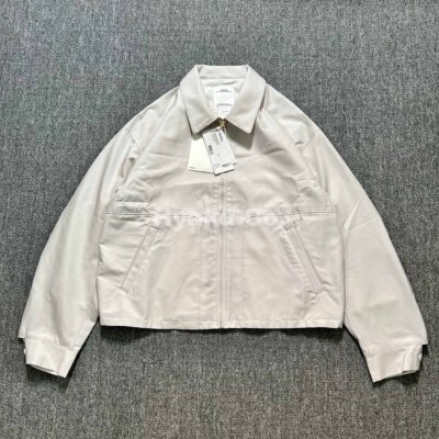 VISVIM夏季丝绸羊毛混纺乐手夹克