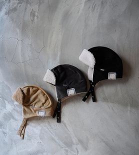 DOG&CO 25aw cap THE Flight 灯芯绒羊羔绒复古飞行帽 代购