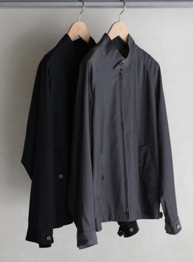 【代购】BATONER 25aw Wool swing top shirt 纯羊毛短款衬衫夹克