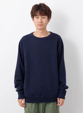 【代购】NONNATIVE 25aw Crew pullover 圆领套头卫衣