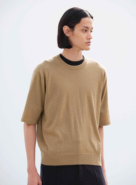 【代购】AURALEE 26ss Cashmere knit tee 全羊绒针织短袖T恤