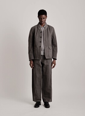 【代购】TAIGATAKAHASHI 26ss TT Shawl collar jacket 工装夹克