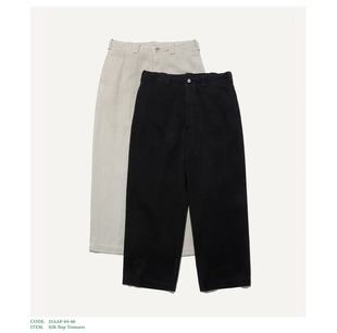 代购 trousers APRESSE Silknep 真丝混纺休闲裤 25aw
