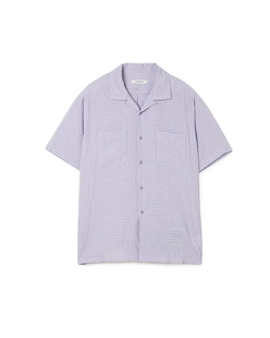 【代购】NONNATIVE 26ss Voyager ss shirt 人造丝混纺短袖衬衫
