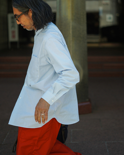 【代购】NANAMICA 25aw Stripe wind shirt 定番按扣竖条纹衬衫