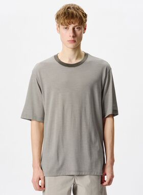 【代购】GOLDWIN 26ss Wool jersey t-shirt 羊毛植物纤维短袖T恤