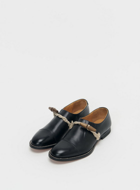 【代购】HENDER SCHEME 25aw Duffle cap toe 牛角扣一脚蹬皮鞋