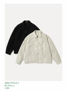 代购 jacket APRESSE Gabardine 丝绵混纺华达尼教练夹克 26ss