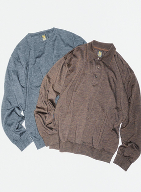 【代购】BATONER For UA 25aw 纯羊毛针织长袖T恤