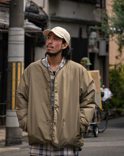 【代购】NANAMICA 25aw Down cardigan 定番光电子双面羽绒开衫