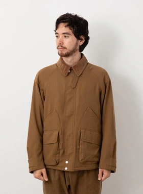 【代购】NONNATIVE 25aw Hunter jacket 防风羊毛斜纹布猎装夹克