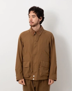 25aw NONNATIVE 代购 夹克 jacket 防风羊毛斜纹布猎装 Hunter