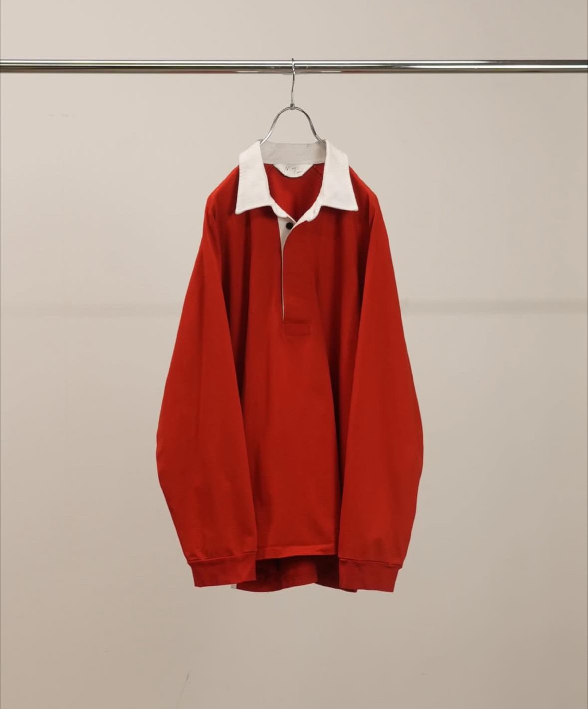 【代购】ANCELLM 26ss Rugby shirt 撞色领复古橄榄球长袖T恤,男装,T恤,淘宝优惠券,粉丝福利购,淘宝优惠卷