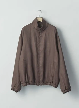 【代购】SSSTEIN 26aw Light zip jacket 轻量亚麻宽松拉链夹克
