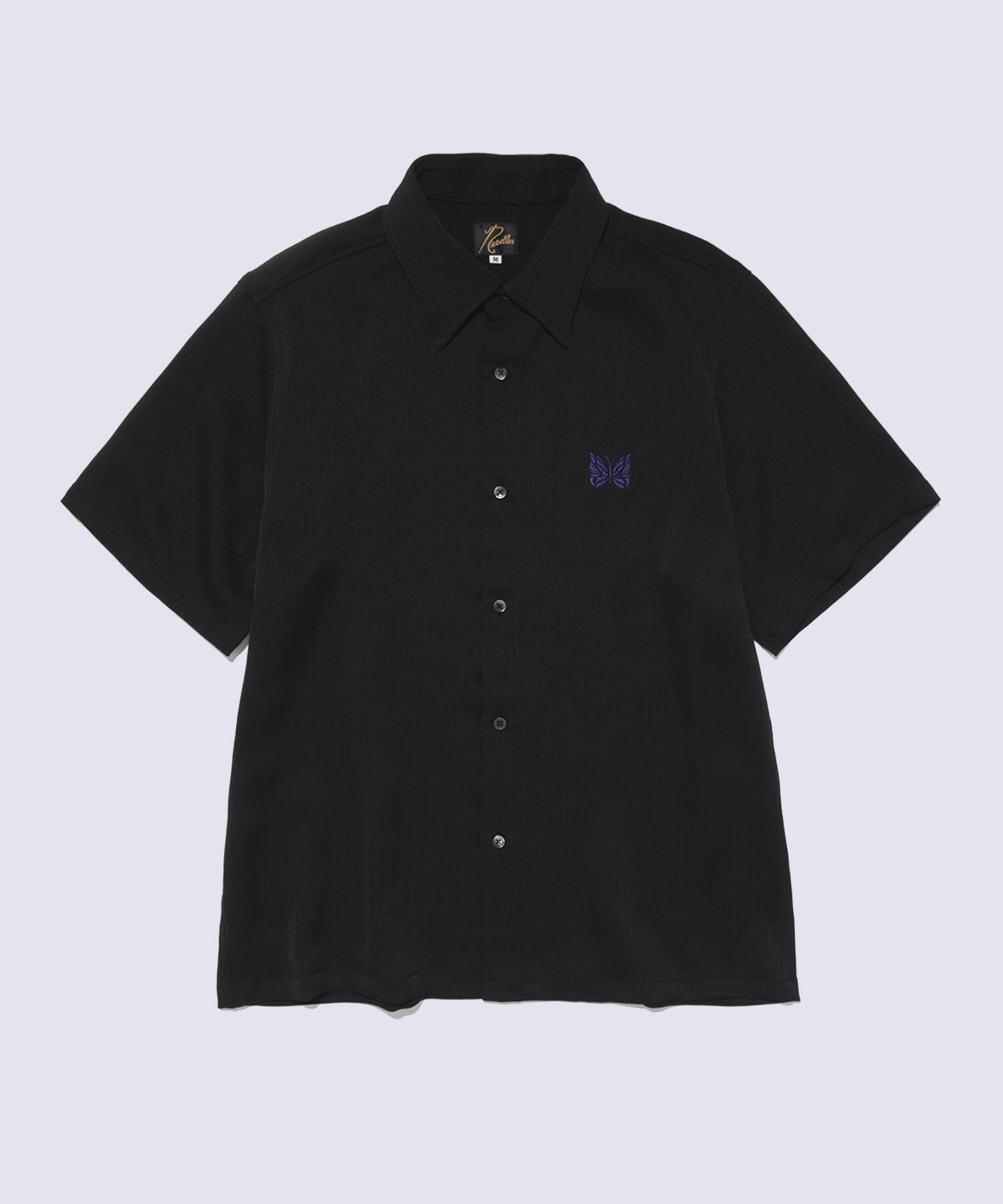 【代购】NEEDLES 26ss Studious限定 SS Shirt竖条纹轻薄短袖衬衫