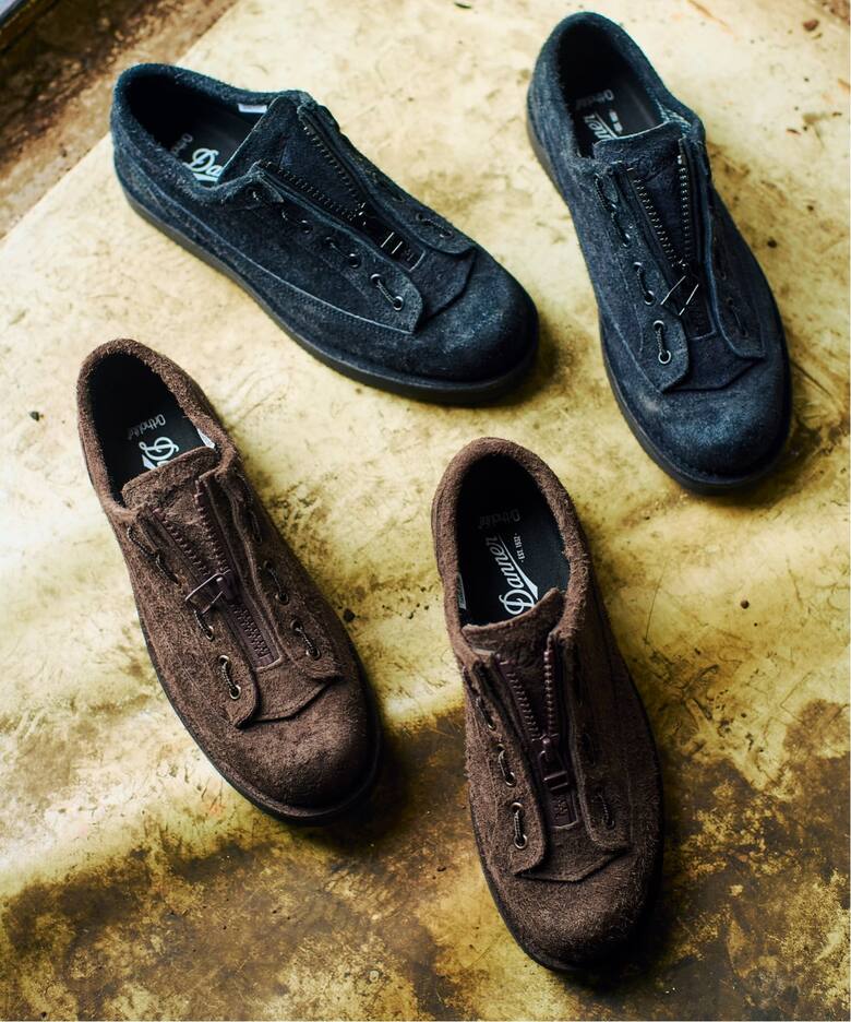 秋冬新款定番联名麂皮户外低帮靴