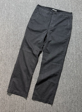 【现货】AURALEE 26ss Light chino pant 件染直筒卡其布休闲裤