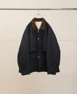 代购 quilting ANCELLM Nylon jacket菱格纹薄棉复古夹克 26ss