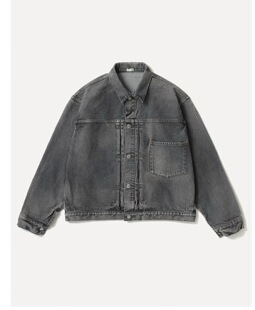 26ss APRESSE 代购 复古水洗灰色牛仔夹克 denim jacket Gray
