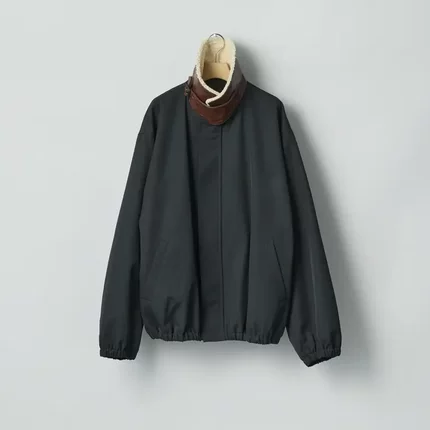 【代购】SSSTEIN 26ss Mouton collar padded jacket 皮草领棉服