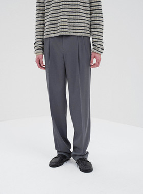 【代购】AURALEE 25aw Light wool max 极细羊毛华达尼双褶西裤