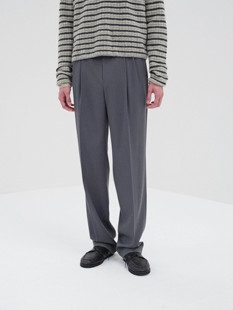 【代购】AURALEE 25aw Light wool max 极细羊毛华达尼双褶西裤