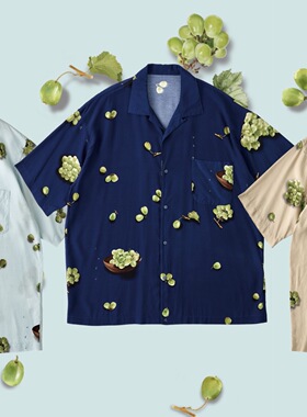 【代购】PORTER CLASSIC 26ss Aloha shirt 人造丝夏威夷衬衫