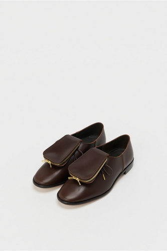 春夏新款牛皮手作零钱包休闲皮鞋