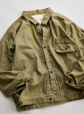 【代购】NICENESS 26ss Herringbone jacket 亚麻混纺人字纹夹克