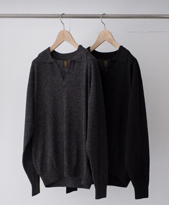 春夏新款全真丝船长领长袖T恤