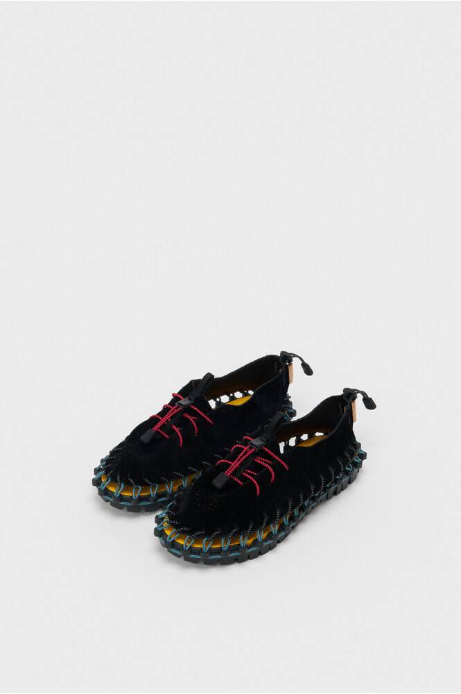 【代购】HENDER SCHEME 26ss Hammock 麂皮足袋绳结编织户外凉鞋