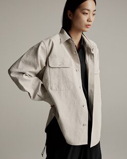 26ss胶囊系列 GOLDWIN Solarshade shirt 夹克 机能衬衫 代购