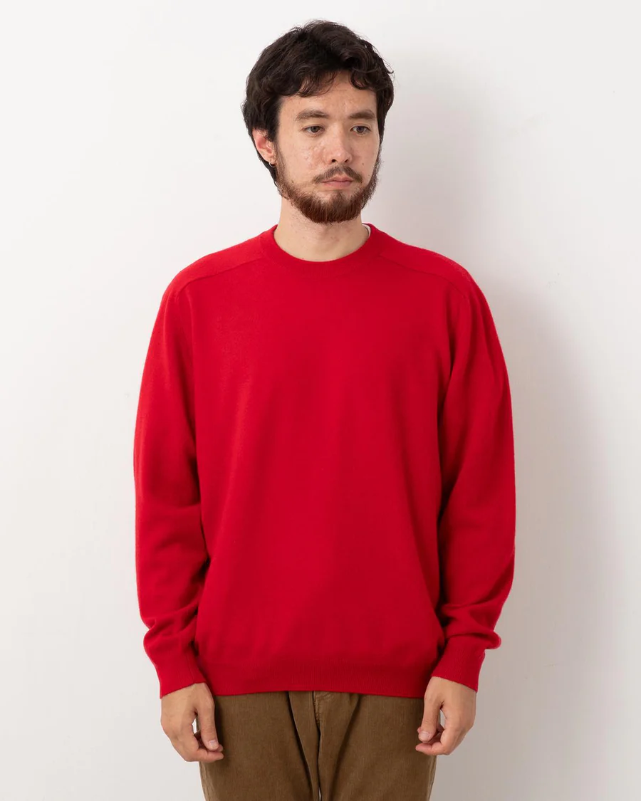 【代购】NONNATIVE 25aw Pullover sweater 克什米尔圆领针织衫