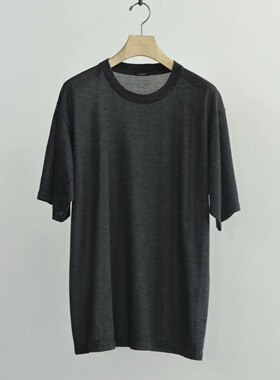 【代购】COMOLI 26ss Cashmere knit 羊绒短袖针织衫