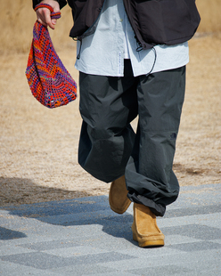 【代购】TNF北面紫标26ss Mountain wind pant起毛尼龙户外休闲裤