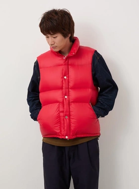 【代购】NONNATIVE 25aw Explorer down vest 防撕布户外羽绒马甲