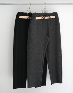 【代购】BATONER 25aw Shukuju pant 全羊毛运动卫裤