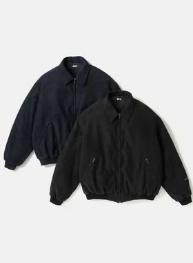 【代购】APRESSE 26ss Moleskin jacket 丝棉混纺鼹鼠皮夹克