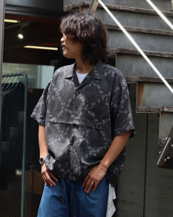 【代购】TNF北面紫标26ss Graphic shirt 艺术家作品印花短袖衬衫