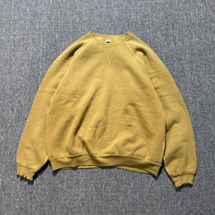 26ss 现货 APRESSE sweatshirt复古水洗双V线圆领卫衣 Vintage