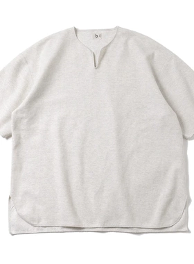 【代购】BLURHMS ROOTSTOCK 26ss Thermal over neck 华夫格T恤