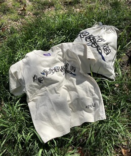 【代购】TNF北面紫标26ss Graphic tee 艺术家作品印花短袖T恤