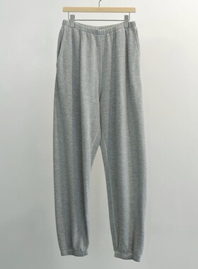 【代购】COMOLI 26ss Grey pant 里毛宽松卫裤