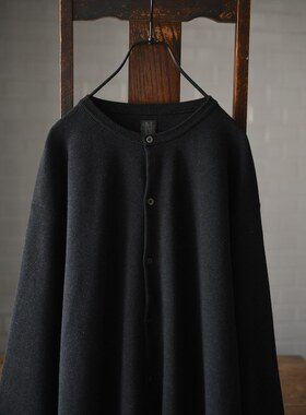 【代购】BATONER 26ss 32G Smooth knit 圆领棉线针织开衫T恤